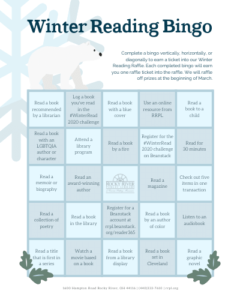 Book Bingo 2019 - 2020