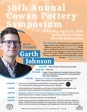 2020 Cowan Pottery Symposium