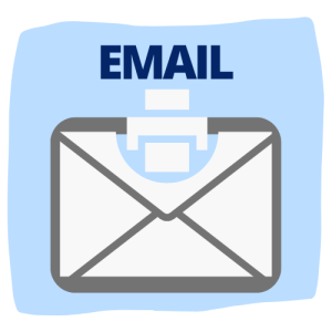 Papercut Email Printing Icon