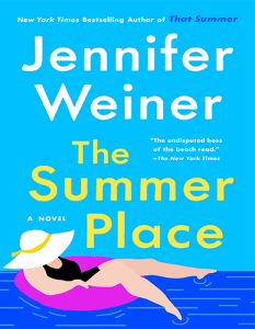 The Summer Place by Jennifer Weiner cover