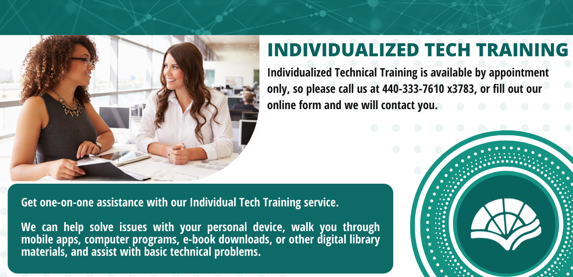 Individualized Tech Training web