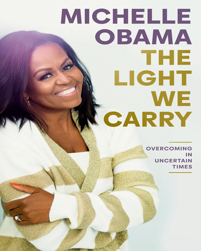 Michelle Obama The Light We Carry cover