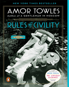 Rules of Civility by Amor Towles cover